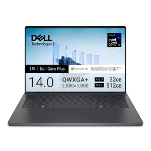 DELL�b�f�� XPS 14 DA14260 MCX94T-GWM3C[14.0�C���`/Core Ultra X7 358H/�������F32GB/SSD�F512GB/Microsoft 365 Personal(24������)/Windows 11 Home ] �O���t�@�C�g MCX94T-GWM3C [Copilot+ PC /14.0�^ /Windows11 Home /intel Core Ultra 7 /����