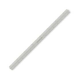 ステッドラー｜STAEDTLER 高精度オールアルミ製 三角スケール スリム 15cm シルバー
