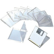 ELECOM｜エレコム フロッピープラケース 1枚収納×10 クリアー PK-10[PK10]