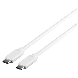 BUFFALO｜バッファロー USB-C ⇔ USB-Cケーブル [転送 /0.5m /USB3.1 Gen1] ホワイト BSUCC31105WH【rb_ cable_cpn】
