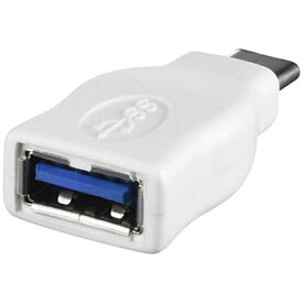 BUFFALO｜バッファロー USB変換アダプタ [USB-C オス→メス USB-A /転送 /USB3.1 Gen1] ホワイト BSUAMC311ADWH[BSUAMC311ADWH]