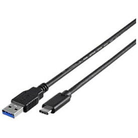 BUFFALO｜バッファロー USB-A ⇔ USB-Cケーブル [充電 /転送 /0.5m /USB3.1 Gen1] ブラック BSUAC31105BK【rb_ cable_cpn】