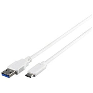 BUFFALO�b�o�b�t�@���[ USB-A �� USB-C�P�[�u�� [�[�d /�]�� /0.5m /USB3.1 Gen1] �z���C�g BSUAC31105WH [USB-A �� USB-C]�yrb_ cable_cpn�z