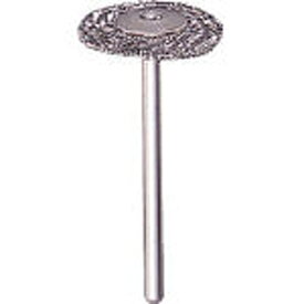 トラスコ中山｜TRUSCO NAKAYAMA 平型ブラシ　ステンレス　線0．1×外径φ20×軸φ3　203H4