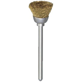 トラスコ中山｜TRUSCO NAKAYAMA カップ型ブラシ　真鍮　線0．1×外径φ13×軸φ3　133C3