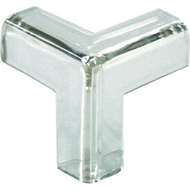 トラスコ中山｜TRUSCO NAKAYAMA 安心クッション　コーナー用　三つ足　極細　1個入　クリア　TCG07