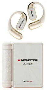 �����X�^�[ ���S���C�����X�C���z�� Monster Open Ear AC530 MH22248(WH) [���C�����X(���E����) /�I�[�v���C���[�^ /Bluetooth�Ή�]