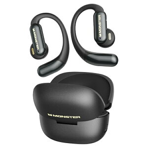 �����X�^�[�bMONSTER ���S���C�����X�C���z�� Monster Open Ear AC550 �u���b�N MH22259(BK) [���C�����X(���E����) /�������^ /Bluetooth�Ή�]