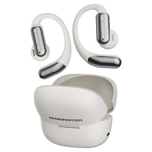 �����X�^�[�bMONSTER ���S���C�����X�C���z�� Monster Open Ear AC550 �z���C�g MH22259(WH) [���C�����X(���E����) /�������^ /Bluetooth�Ή�]