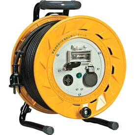 ハタヤリミテッド｜HATAYA 三相200V型ブレーカーリール　30m　アース付　20A　BR302M