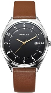 BERING�b�x�[�����O CLASSIC �E���g���X���� Quartz ���U�[ �u���E�� 18738-502