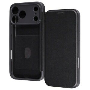 ���C�A�E�g�brayout iPhone 18 Pro Max/ 17 Pro Max / �N���A�t���b�v�P�[�X �}�O�l�b�g / �u���b�N RT-P59LCC/B [�蒠�^�P�[�X]
