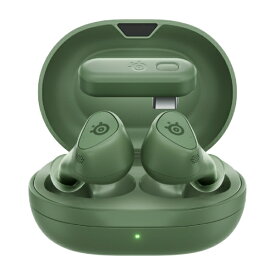 【エントリーで最大全額ポイント還元｜10/11まで】 SteelSeries｜スティールシリーズ ゲーミングヘッドセット Arctis GameBuds Matcha 61710 [ワイヤレス（Bluetooth＋USB-C） /両耳 /イヤホンタイプ]