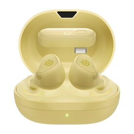 SteelSeries｜スティールシリーズ ゲーミングヘッドセット Arctis GameBuds Yuzu 61711 [ワイヤレス（Bluetooth＋USB-C） /両耳 /イヤホンタイプ]