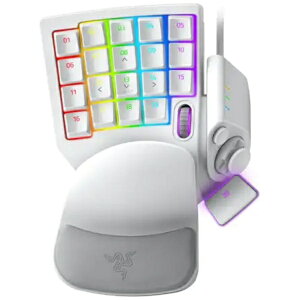 RAZER�b���C�U�[ ����p�Q�[�~���O�L�[�p�b�h ���X�g���X�g�t Tartarus Pro Mercury�z���C�g RZ07-03110200-R3M1 [�L��]