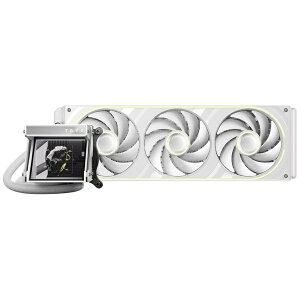 TRYX�b�g���C�G�b�N�X ����CPU�N�[���[ 120mm�t�@��x3 [LGA1851/1700/1200/115x�EAM5/AM4] HOLO 360 �V���[�Y �z���C�g L-H360A-DM3M-G0W