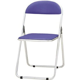 藤沢工業｜FUJISAWA INDUSTRY パイプ椅子　シリンダ機能付　アルミパイプ　ブルー　CF700BL