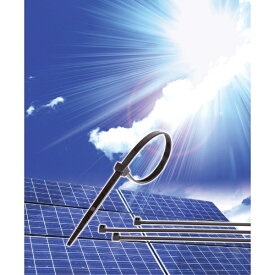 ヘラマンタイトン｜HellermannTyton ガルバロック　幅4.7X長さ202mm　100本入　屋外用　GL200《※画像はイメージです。実際の商品とは異なります》