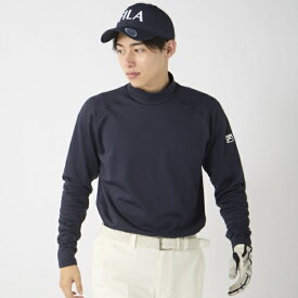 フィラゴルフ｜FILA GOLF メンズ グリッドフリースシャツ ネイビー 786514 [メンズ /Mサイズ]【返品交換不可】