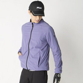 フィラゴルフ｜FILA GOLF メンズ ストレッチタフタブルゾン ダークパープル 786219 [メンズ /LLサイズ]【返品交換不可】