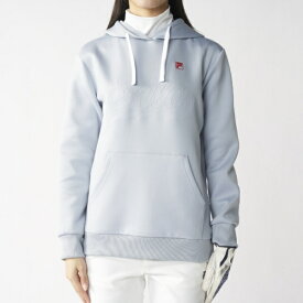 フィラゴルフ｜FILA GOLF レディース ダンボールニットフーディー グレー 796203 [レディース /Lサイズ]【返品交換不可】