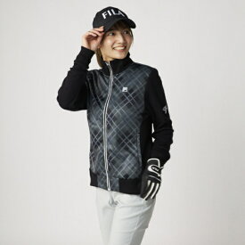 フィラゴルフ｜FILA GOLF レディース ハイブリッドジャケット ブラック 796204 [レディース /Lサイズ]【返品交換不可】