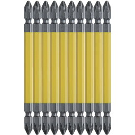 兼古製作所 カラービット10本組　+1×65　AC14M165《※画像はイメージです。実際の商品とは異なります》