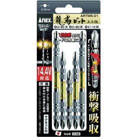 兼古製作所 龍靭ビット　5本組　アソートセット　ARTM501