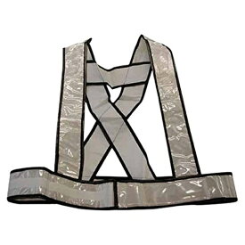 勝星産業｜KACHIBOSHI 安全ベスト　タスキ型シルバー　KA630