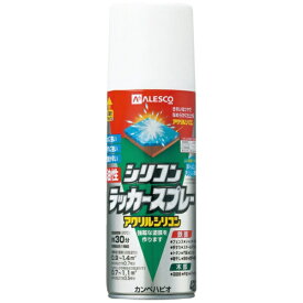 カンペハピオ｜Kanpe Hapio シリコンラッカースプレー420ml　白　354221420