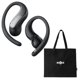 SHOKZ�b�V���b�N�X �y���T�F�L�����o�X�o�b�O�t���z���S���C�����X�C���z�� OpenFit Air 2 �u���b�N SKZ-EP-000075 [���C�����X(���E����) /�������^ /Bluetooth�Ή�]