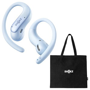 SHOKZ�b�V���b�N�X �y���T�F�L�����o�X�o�b�O�t���z���S���C�����X�C���z�� OpenFit Air 2 �A�C�X�u���[ SKZ-EP-000077 [���C�����X(���E����) /�������^ /Bluetooth�Ή�]