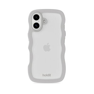 HOLDIT iPhone 17 Wavy �E�[���O���C/ �E�[���O���C 17193
