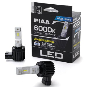 PIAA�b�s�A LEH262 �w�b�h&�t�H�O�pLED�o���u 6000K H8/H9/H11/H16 �����P�xLED�R���g���[���[���X�V���[�Y