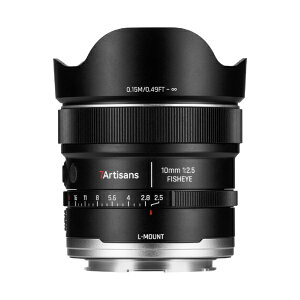 ���H���b7artisans 7Artisans MAX AF 10mm F2.5 Fisheye L�}�E���g 7A-10F25AF-L-B