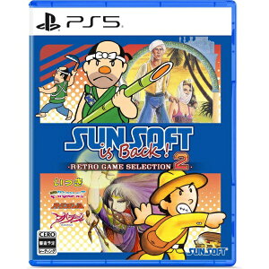 �y������T�t���z�y2026�N12��17�������z �T���\�t�g�bSUNSOFT SUNSOFT is Back! ���g���Q�[���Z���N�V����2�yPS5�z