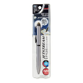 三菱鉛筆｜MITSUBISHI PENCIL JETSTREAM(ジェットストリーム) スタイラス 3色ボールペン シルバー SXE3T18005P26 [0.5mm]