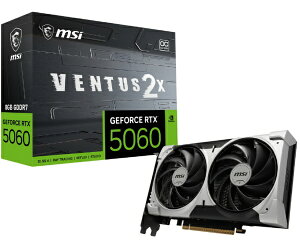 MSI�b�G���G�X�A�C �O���t�B�b�N�{�[�h GeForce RTX 5060 8G VENTUS 2X OC V1 [GeForce RTX�V���[�Y /8GB]