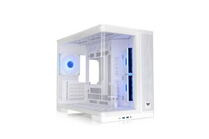 THERMALTAKE�b�T�[�}���e�C�N PC�P�[�X [Micro ATX /Mini-ITX] Arcus 280 TG ARGB Snow �z���C�g CA-11Y-00M6WN-00