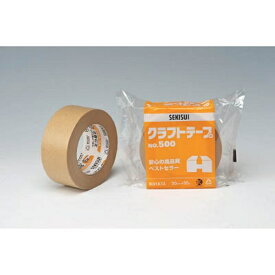 積水化学工業｜SEKISUI クラフトテープ　No.500 50×50 ダンボール K51X13【rb_pcp】