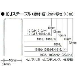 マックス｜MAX ステープル　肩幅10mm　長さ19mm　5000本入り　1019J
