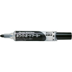 ぺんてる｜Pentel ホワイトボードマーカー中字黒　EMWLMA10P （1箱10本）