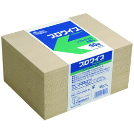 大王製紙｜Daio Paper プロワイプソフトタオル未晒帯どめ50枚　703143