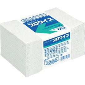 大王製紙｜Daio Paper プロワイプソフトタオルホワイト帯どめ50枚　703144