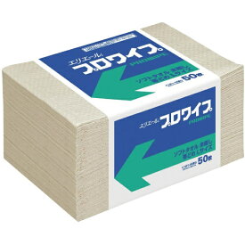 大王製紙｜Daio Paper エリエールプロワイプソフトタオル未晒帯どめLサイズ50枚　703147