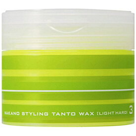 中野製薬｜NAKANO SEIYAKU ナカノ スタイリング タントN ワックス3 ライトハード (90g) 〔ヘアワックス〕