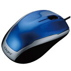 ナカバヤシ｜Nakabayashi マウス Digio2 ベーシック ブルー MUS-UKT115BL [BlueLED /有線 /3ボタン /USB ]