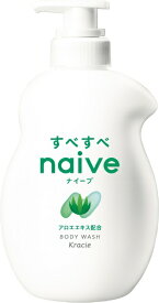 クラシエ｜Kracie naive（ナイーブ） ボディソープ（アロエエキス配合）ジャンボ （530ml）グリーンフローラルの香り