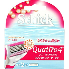 シック｜Schick Schick(シック) クアトロ4 フォーウーマン替刃(2個)〔替刃〕 フォーウーマン 替刃2個