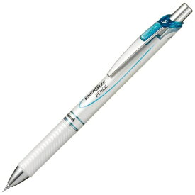 ぺんてる｜Pentel エナージェルエックス シャープペンシル(シャーペン） パールホワイト　スカイブルー PL75-SW [0.5mm]